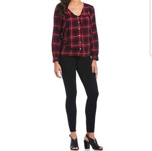 NYDJ AMI SKINNY BLACK JEANS